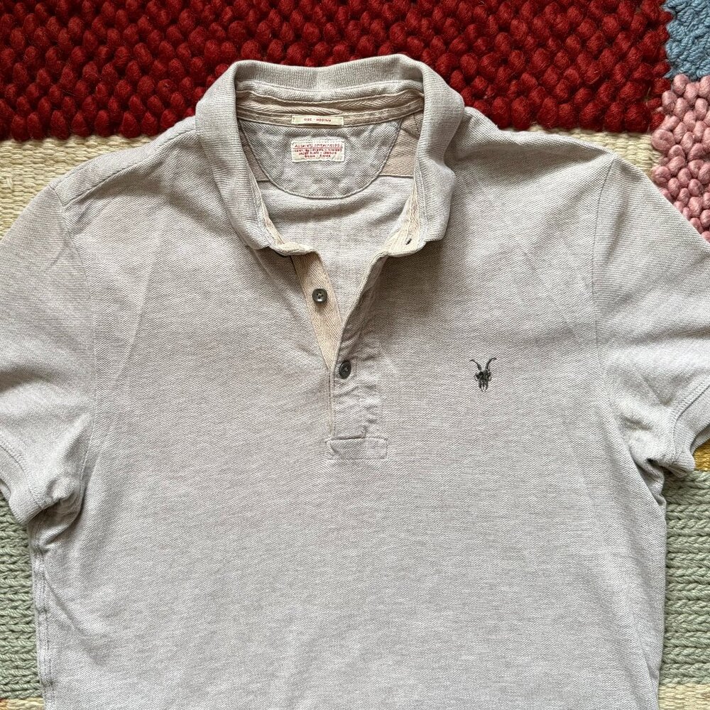 All Saints Sandringham SS men's polo shirt (men's S) - Picture 6 of 10